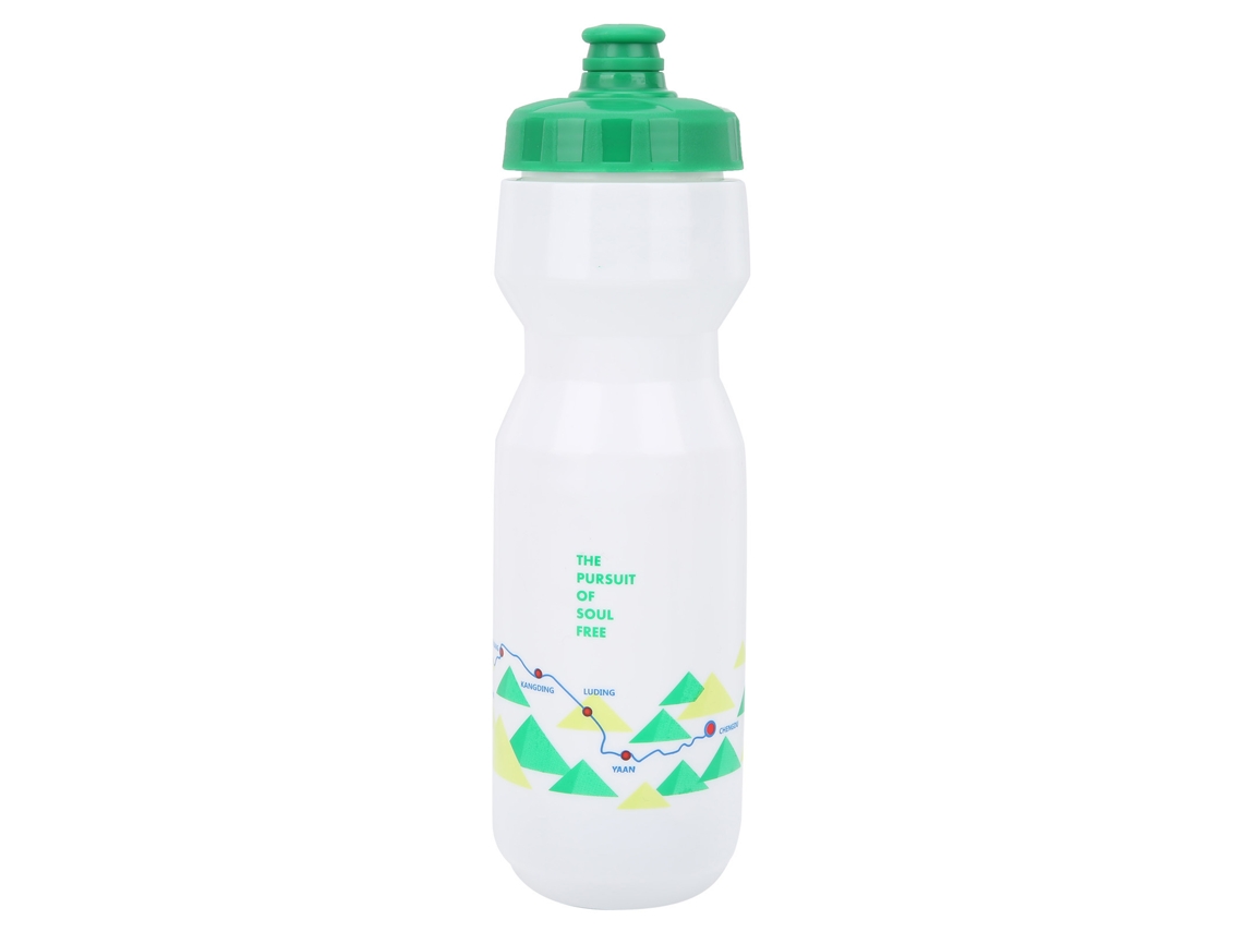 Botella De Agua Para Bicicleta 750ml Botella Deportiva Para Montaña Bicicleta Portátil Con Tapa Verde