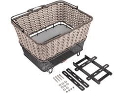 Cesta Trasera Genérica Para Bicicleta Harilla Con Asa, Fácil De Instalar, Ideal Desplazamientos Diarios