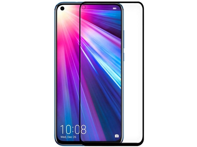 Protector de Cristal Templado Honor View 20 Full 3D Negro