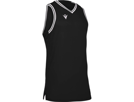 Camiseta de Hombre para Fitness MACRON Sin Mangas Freon Negro (XL)