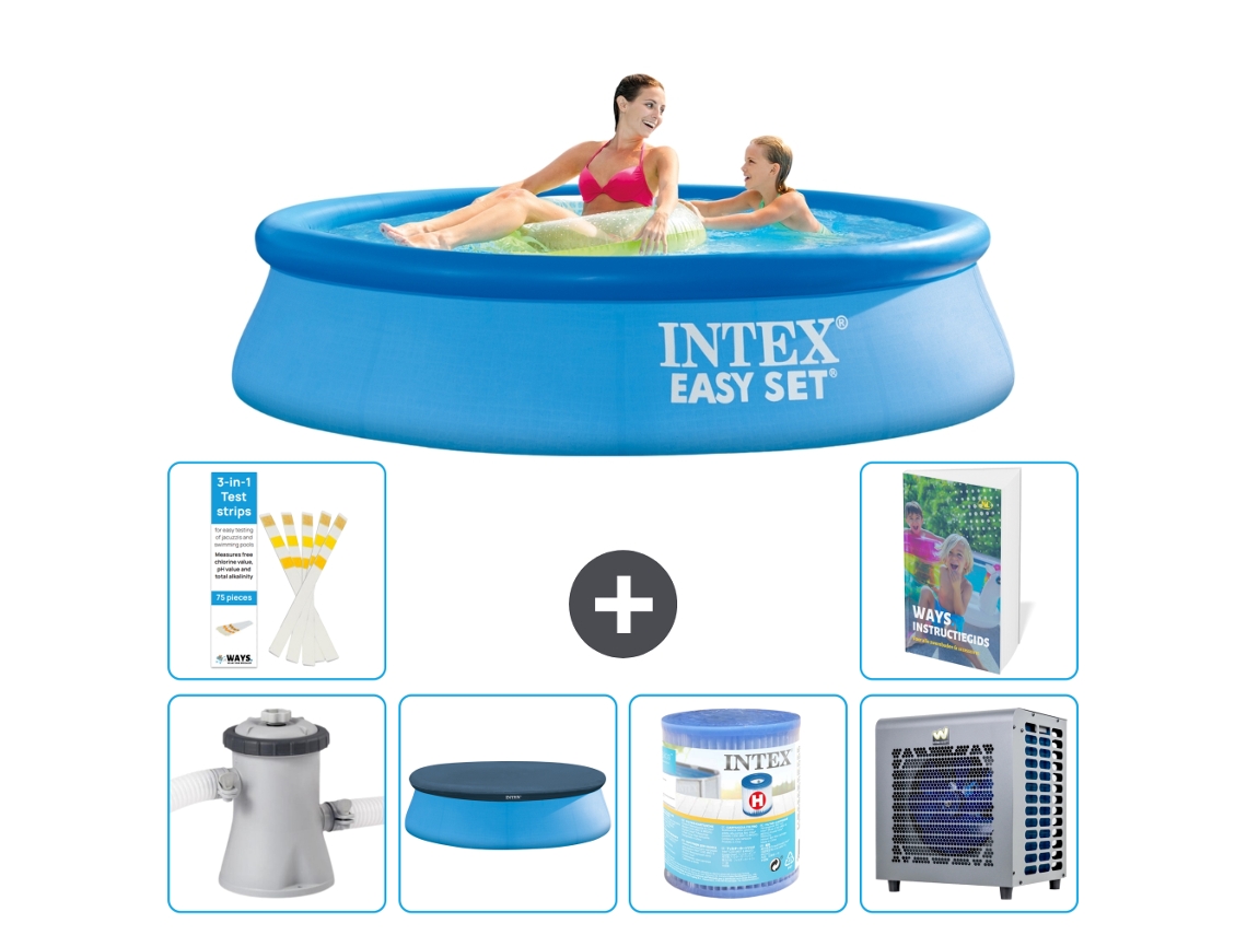 Intex Piscina Easy Set Redonda - 244x61 Cm - 7-peças S203