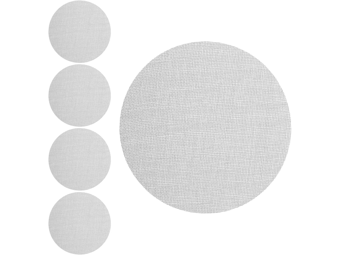 Juego De 5 Difusores Para Focos Empotrables, Reductores De Deslumbramiento, Con Cubierta De Tela Adhesiva.