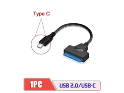 Adaptador Usb 3.0 A Sata Con Puerto De Alimentación De Cc Para Discos Duros Mecánicos Y Ssd.