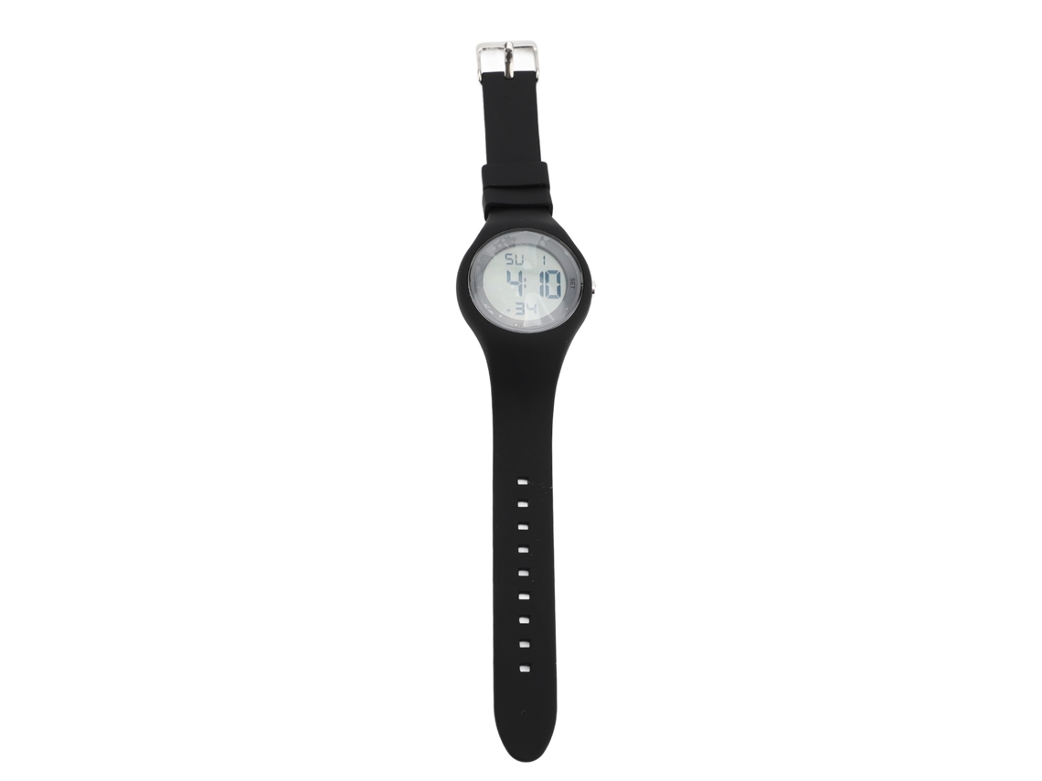 Reloj Digital Infantil, Resistente Al Agua Hasta 50 M, Cronómetro, Podómetro, Retroiluminación, Para Niños De 5 A 15 Años, Negro.