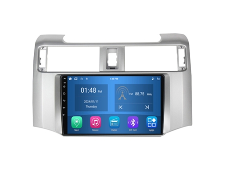 Autoradio 4GB RAM64GB ROM ROVERONE para Toyota 4Runner 5 N280 2009 - 2020 CarPlay Android Coche Radio Bluetooth Navegación
