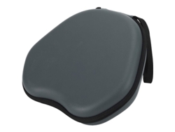 2026-caja De Viaje Compatible Con Airpods Max, Gris, Funda Rígida Impermeable Con Cremallera Y Malla Suave