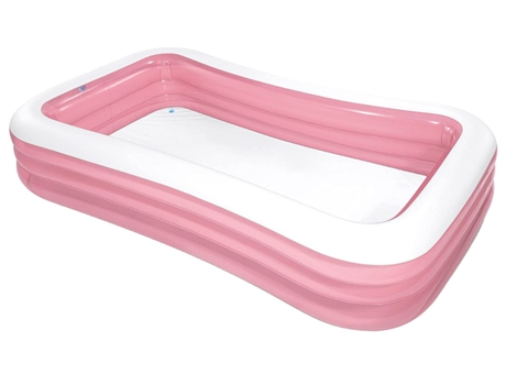 Piscina Desmontable Rectangular Rosa 1.050 L Small Frame INTEX