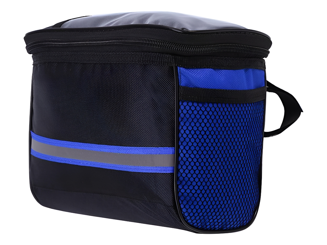 Bolsa para manillar de bicicleta, cesta delantera Blueslowmoose