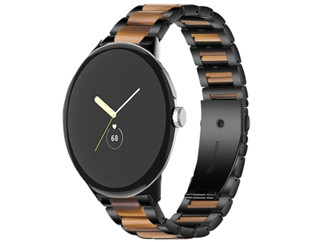 Correa Acero Inoxidável + Resina Quarzo para Google Pixel Watch