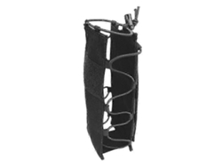 Porta-garrafa tático, bolsa para garrafa de água em nylon com sistema Molle, resistente e ideal para ciclismo e corrida.