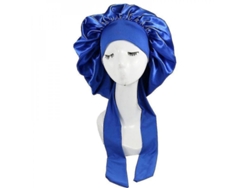 Gorro De Dormir De Seda Satinada De Alta Calidad Con Correa Ajustable, Funda Nocturna Wzo