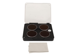 Kit De Filtros Nd Para Câmera Osmo Action 4 - Nd8 Nd16 Nd32 Nd64 Com Vidro Óptico E Armazenamento