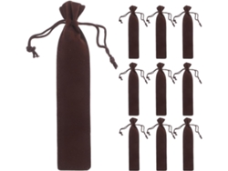 Estuche De Terciopelo Portátil Con Cordón Para Escolar