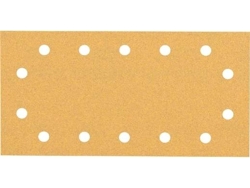 Lija BOSCH Expert C470 con 14 Orificios para Lijadoras Orbitales - 115x230 mm - G 100 - 50 Un