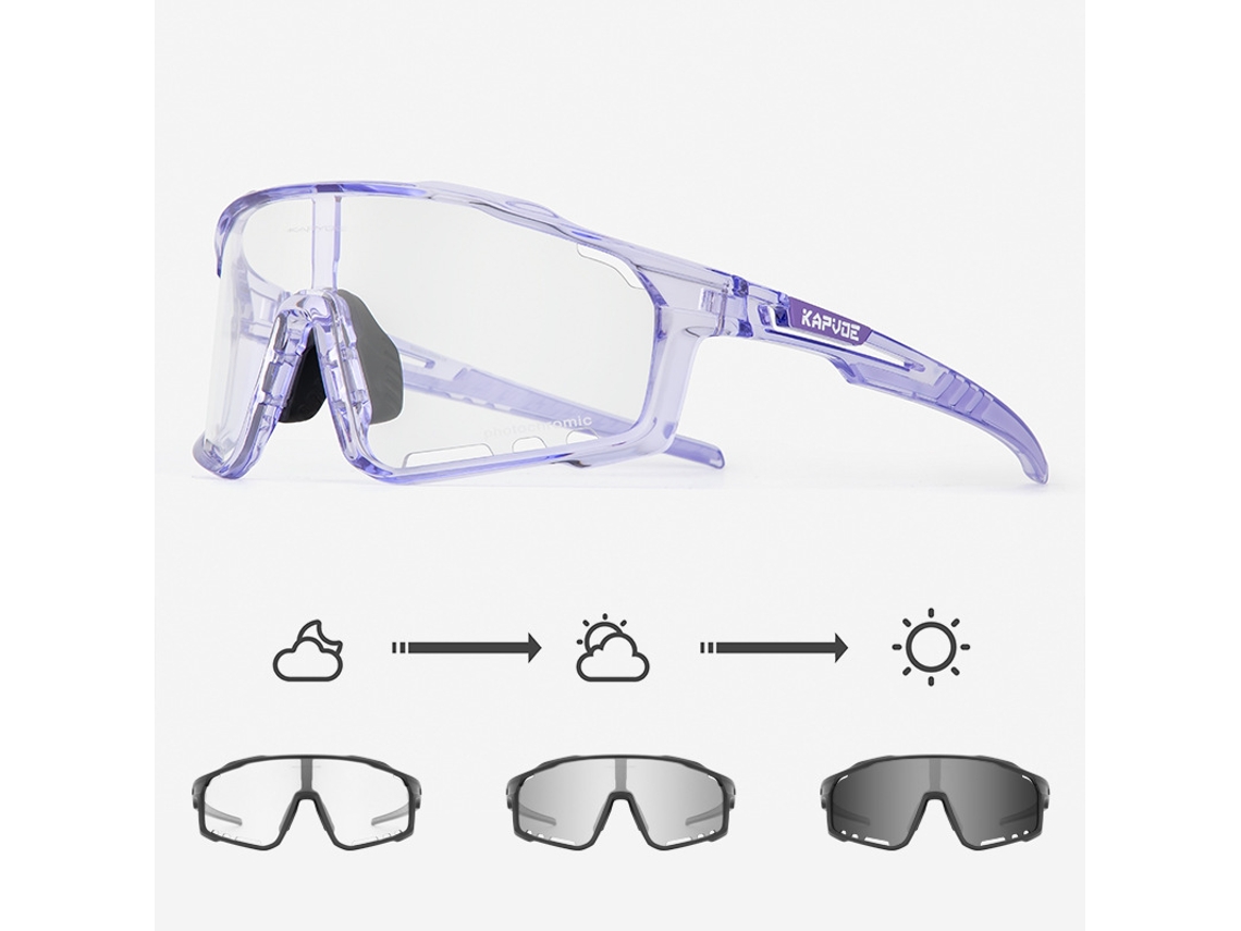 Gafas De Ciclismo Fotocromáticas Para Hombre Y Mujer, Para Deportes Al Aire Libre, Uso Diurno Y Nocturno, Resistentes Al Viento.