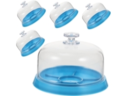 Juego De 5 Cajas De Almacenamiento Para Relojes Con Tapas A Prueba De Polvo, Organizador Para
