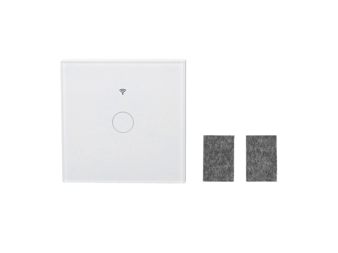 Panel De Interruptores Táctiles Inteligentes Rf433 Con Control Remoto Inalámbrico Neutro