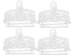 Juego de 30 perchas extensibles para ropa de bebé, perchas ajustables para recién nacidos y niños Vayotoy
