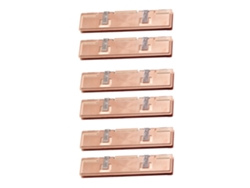 Juego De 6 Disipadores De Calor De Cobre Puro Para Memoria Ram, Para Ordenadores De Sobremesa, Ddr2, Ddr3, Ddr4.
