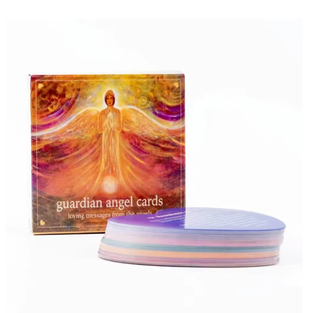 Cartas De Ángeles Goody's De 8,6 Cm, Cartas Oráculo Con Forma De Corazón, 46 Cartas.