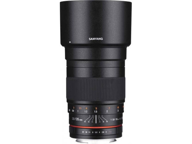 Objetivo SAMYANG 135mm F2.0 Ed Umc A (Encaje: Sony Alpha - Apertura: f/2 - f/22)