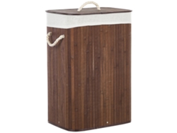 Unidade De Arrumação Para Casa De Banho Ou Sala	 Beliani Komari De Bambu Castanho 40x30x60