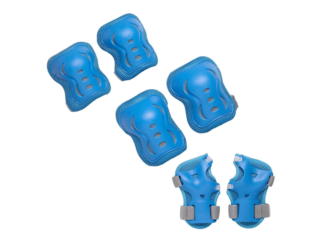 Kit de protección infantil con rodilleras, coderas, muñequeras y material reflectante. SINI TECH STORE