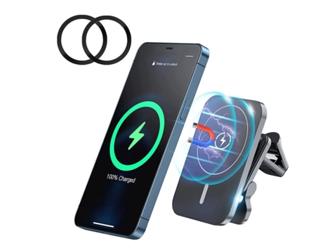 Cargador Wireless CHRONUS QCC1030Y35 Negro