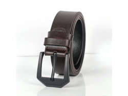 Cinturón de TPU para hombre con hebilla de aguja Yuysan, 3,5 cm de ancho, 130 cm de largo, color café.
