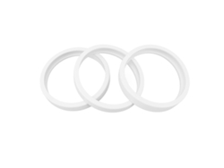 3 Neumáticos De Goma C10 Para Aspiradora De Piscina 180 280 360 380 Blanco