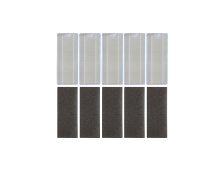 Filtros de esponja con filtro Hepa para Robot aspirador Tesla T80 Pro, piezas del filtro de Aspiradora Robótica, accesorios