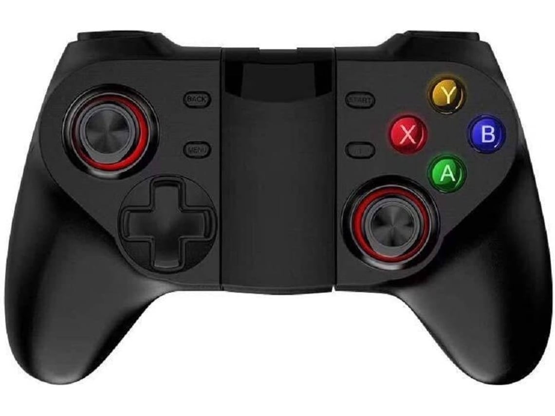 Enkers controller, mobile controller para iphone gamepad, bluetooth android wireless joystick(preto)