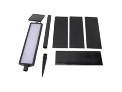 Rebe-placa De Número De Casa Solar Multifunción Impermeable Con Led Iluminado Para Exterior Calle Jardín Hogar