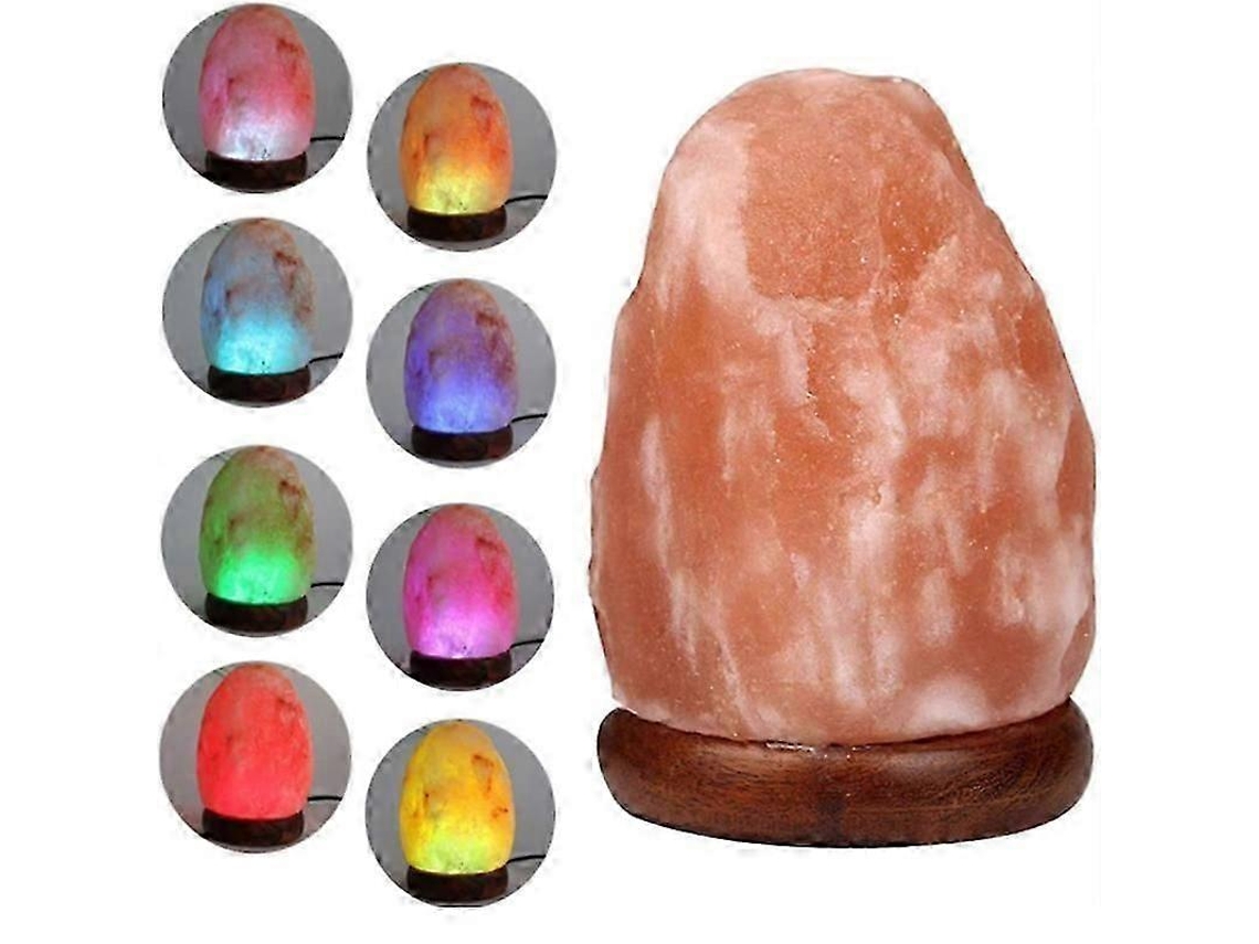 Luz nocturna USB de cristal, luces nocturnas de color natural Rosewell