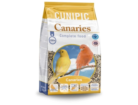Alimentación para Pájaros CUNIPIC Canarios (1 Kg)