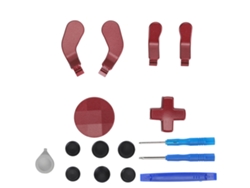Accesorios Para El Mando Xbox One Elite Series 2: Kit De Piezas De Repuesto - Joysticks, Joysticks Y Palancas Metálicas - Rojo
