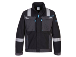 Chaqueta de trabajo resistente y cómoda Modaflame Wx3 Fr / Negra / S Portwest