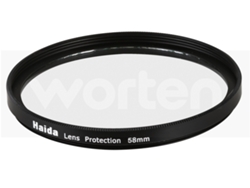 FILTRO PROT HAIDA UV EM VIDRO 58MM