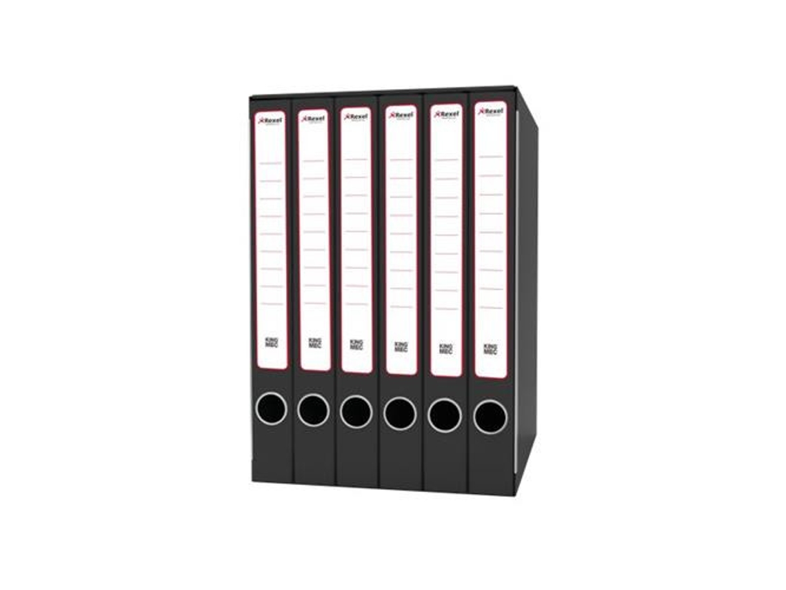 KING MEC Gkm6300 Carpeta de Cartón A4 Negro