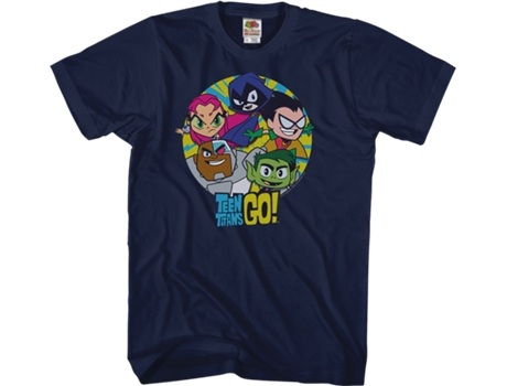 Camiseta de Hombre SUPERHEROMARVEL Heroes Teen Titans Algodón (2XL)