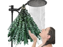 30 tallos secos de eucalipto para ducha, hojas frescas 100% naturales, colgantes de 43 cm para el cuidado personal en la ducha Jortmrd