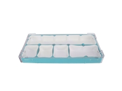 Caja De Almacenamiento De Piezas De Reloj Con 5 Compartimentos, De Acrílico Y Goma, Para Reparación Y Herramientas.