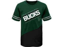 Camiseta de Niños para Baloncesto OUTERSTUFF Milwaukee Bucks Verde (5/6 Años)