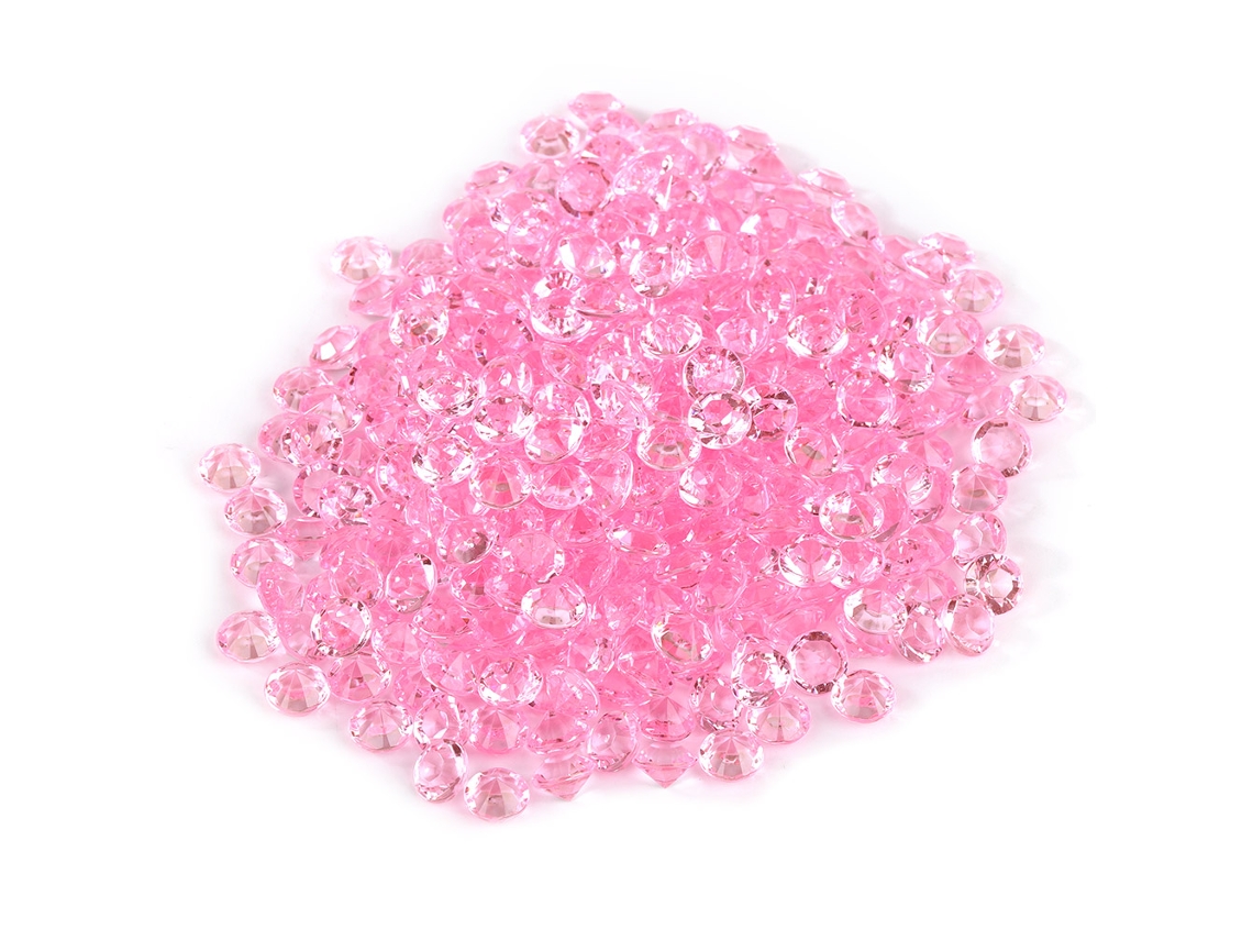 500 Diamantes Acrílicos Puntiagudos De 8 Mm Para Decoración Diy De Bodas Y Fiestas En Forma De Rosa
