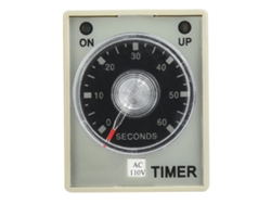 Relé De Tiempo Electrónico 8 Pines Retardo De Liberación 60s Montaje Rail Din 35mm Ac110v