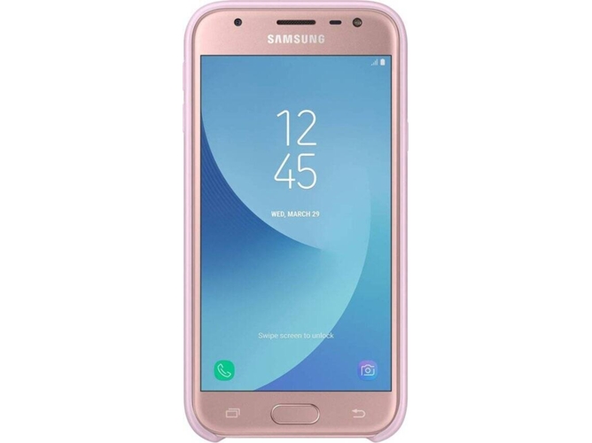Funda SAMSUNG Galaxy J3 2017 Dual Layer Rosa