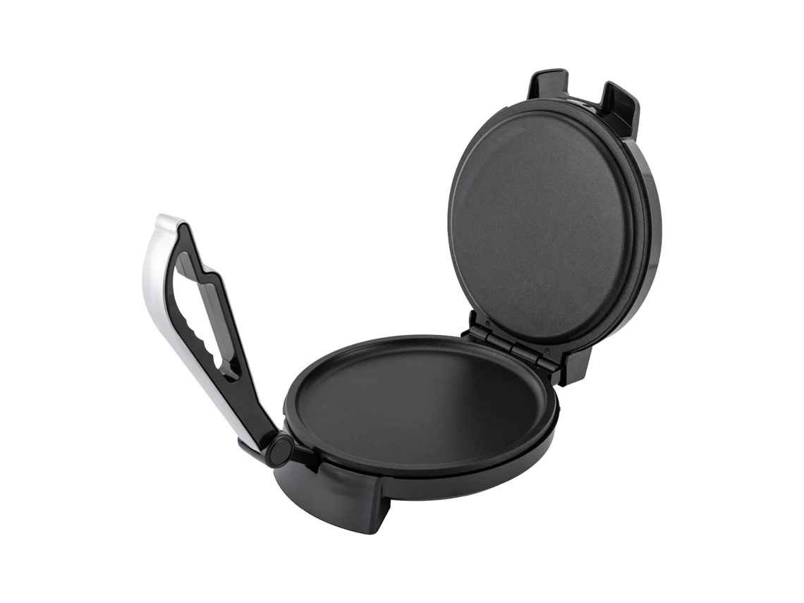 Máquina para hacer roti, calentamiento por ambos lados, temperatura ajustable, color negro OEM