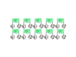 2026rebe-10 Pcs Alarma De Mordedura De Peces Con Campanas Dobles Clip Para Caña De Pescar
