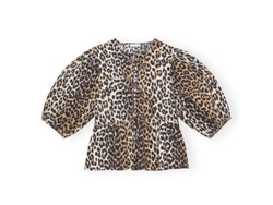 2026-camisetas Para Mujer Con Estampado De Leopardo, Manga Corta, Escote V Y Cordón, Casual Y Moderno
