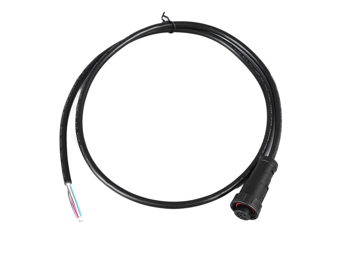 Conector Recto E13 De 8 Pines Para Aeronaves, Sin Blindaje, Resistente Al Agua E Ignífugo.